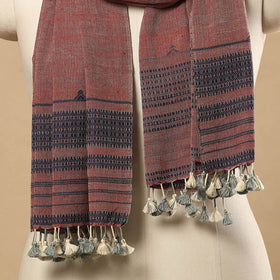 Buy Handloom Organic Kala Cotton Kutch Bhujodi Stole