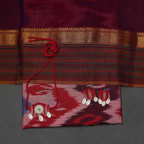 Handloom pochampally central asian ikat cotton 2pc