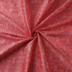 Handloom raw silk pochampally ikat fabric 01 - handcrafted