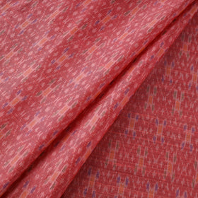 Handloom raw silk pochampally ikat fabric 01 - handcrafted