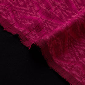 Handloom raw silk pochampally ikat fabric 04 - handcrafted