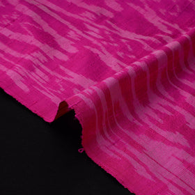 Handloom raw silk pochampally ikat fabric 06 - handcrafted