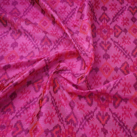 Handloom raw silk pochampally ikat fabric 13 - handcrafted