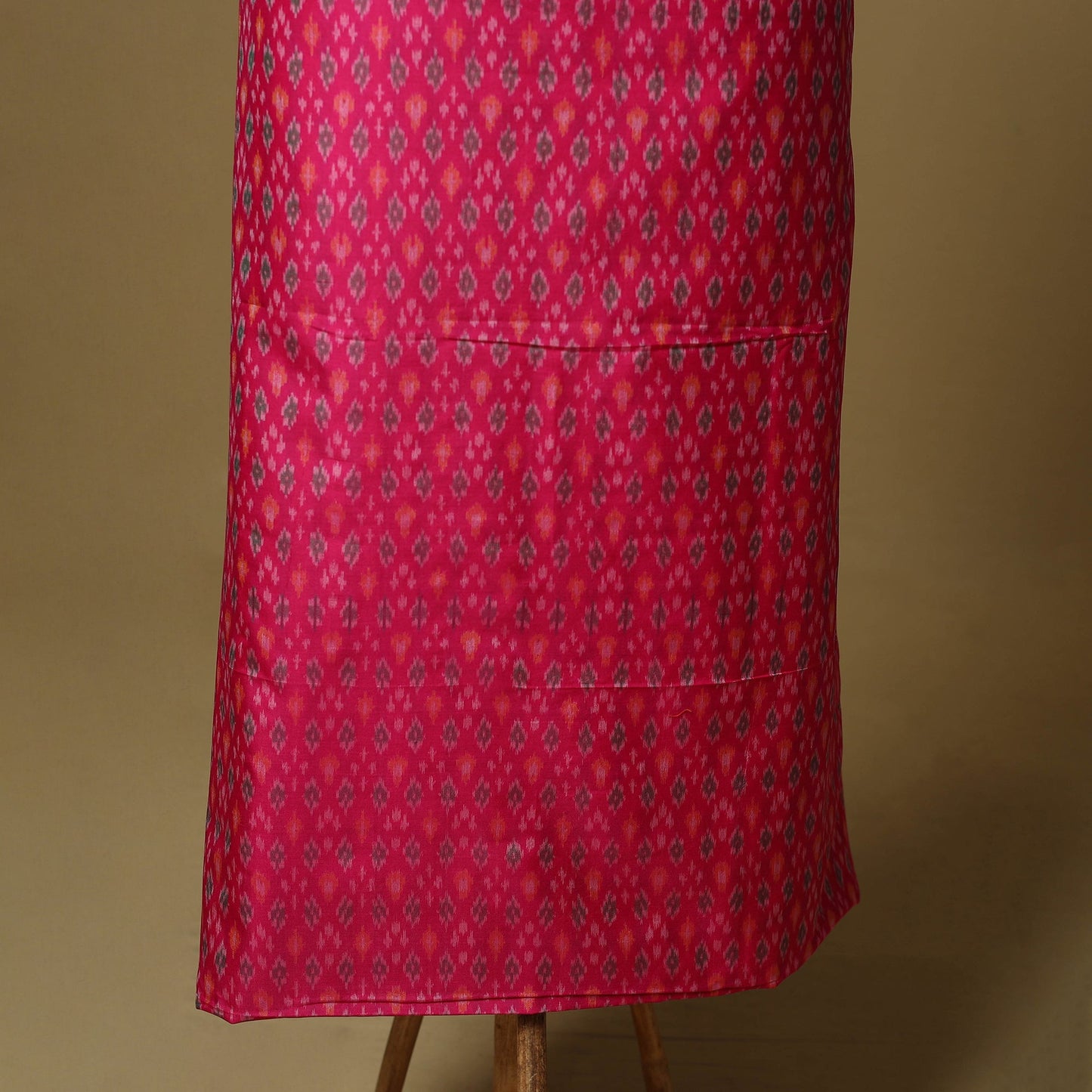 Handloom sico pochampally ikat 2pc unstitched dress