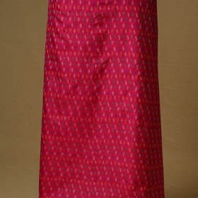Pink - handloom sico pochampally ikat 2pc unstitched dress