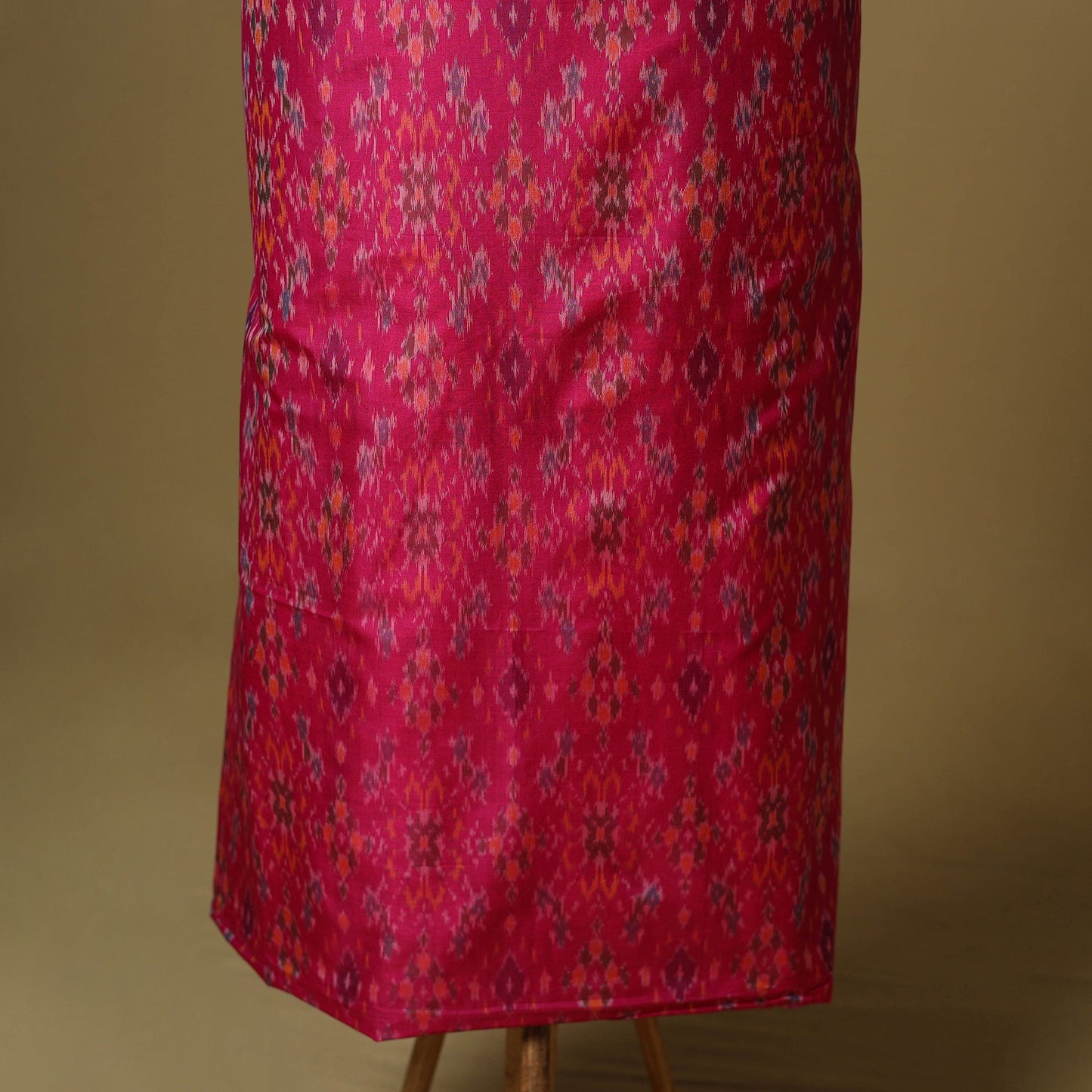 Handloom sico pochampally ikat 2pc unstitched dress