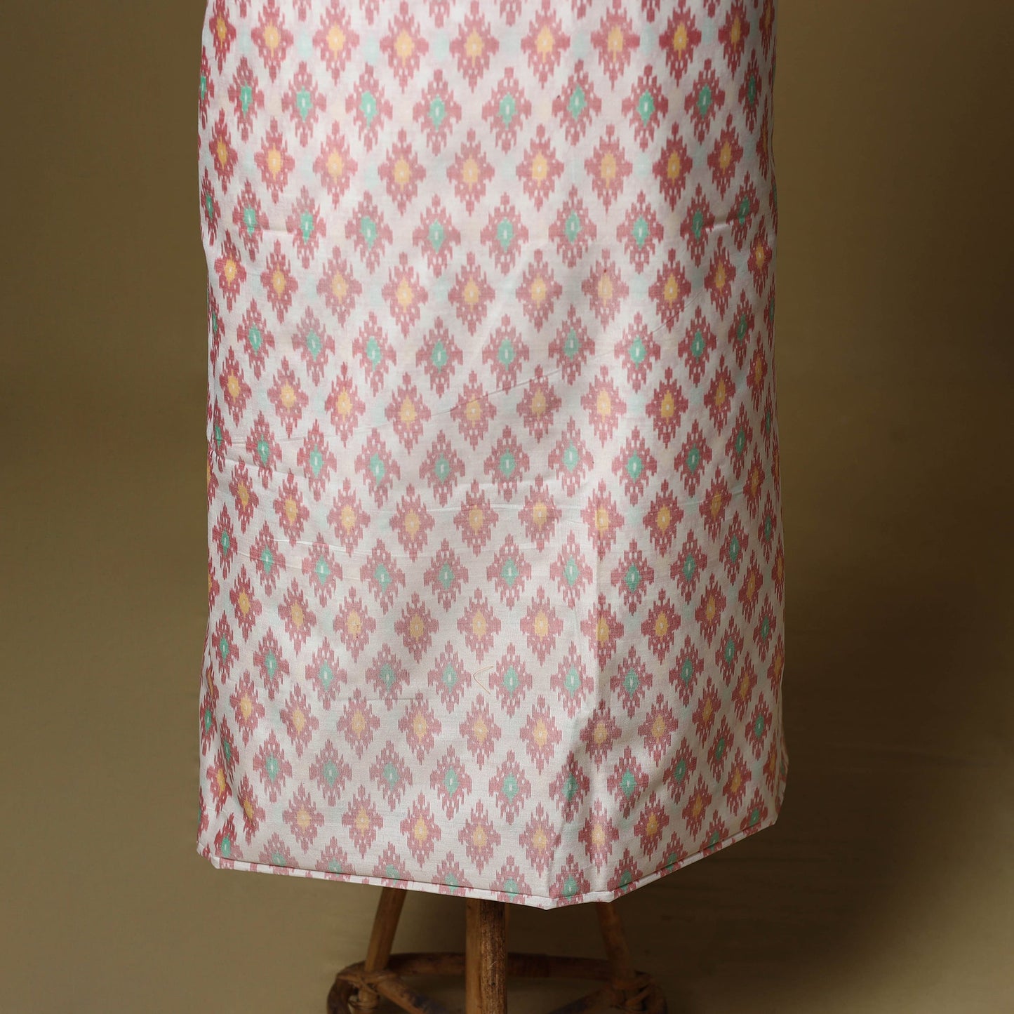 Handloom sico pochampally ikat 2pc unstitched dress