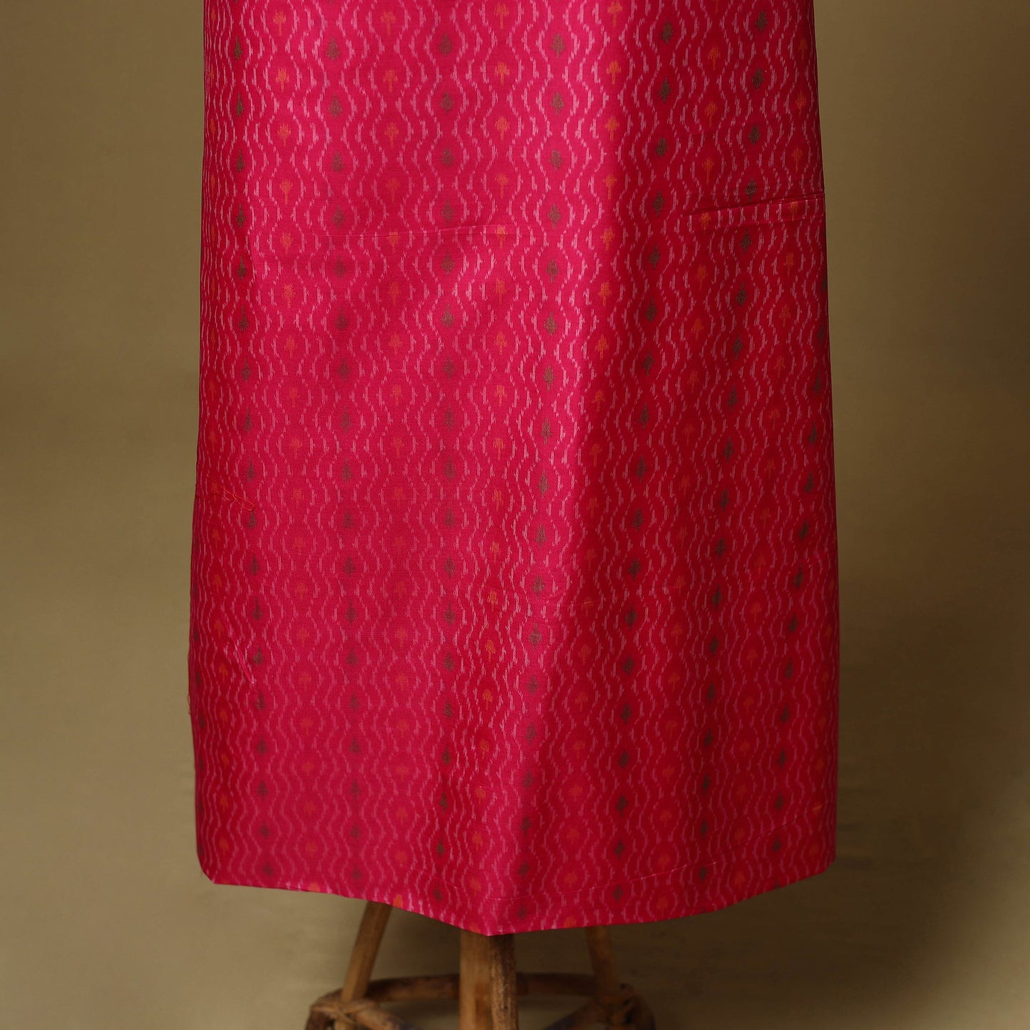 Handloom sico pochampally ikat 2pc unstitched dress
