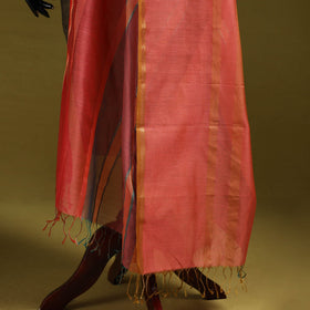 Handloom silk cotton zari work maheshwari dupatta 28