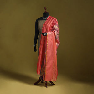 Handloom silk cotton zari work maheshwari dupatta 28