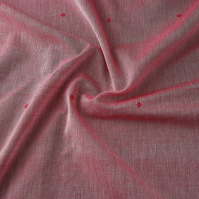 Handloom thread buti mercerised cotton chanderi fabric 04