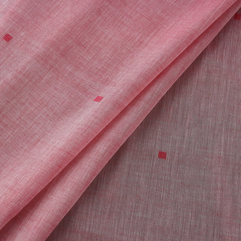 Handloom thread buti mercerised cotton chanderi fabric 07