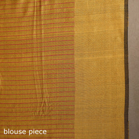 Pink - handloom tussar silk zari border bhagalpuri saree 06
