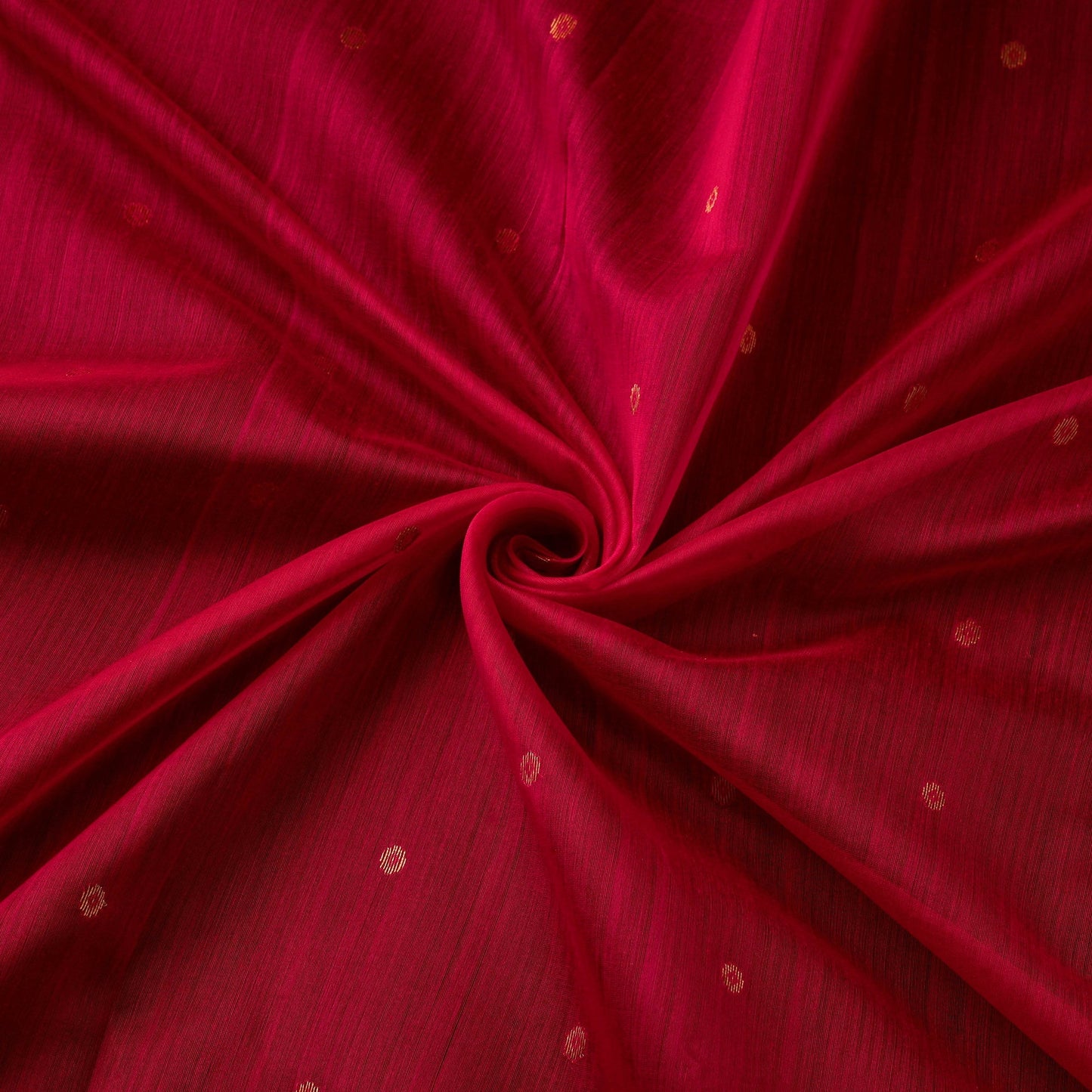 Handloom zari buti chanderi silk fabric 39 - handcrafted