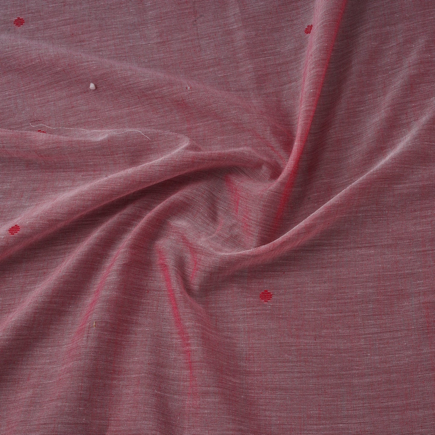 Handloom zari buti mercerised cotton chanderi fabric 02