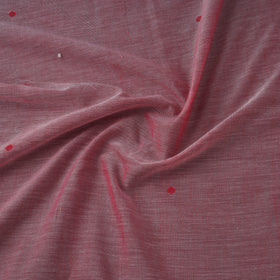 Handloom zari buti mercerised cotton chanderi fabric 02