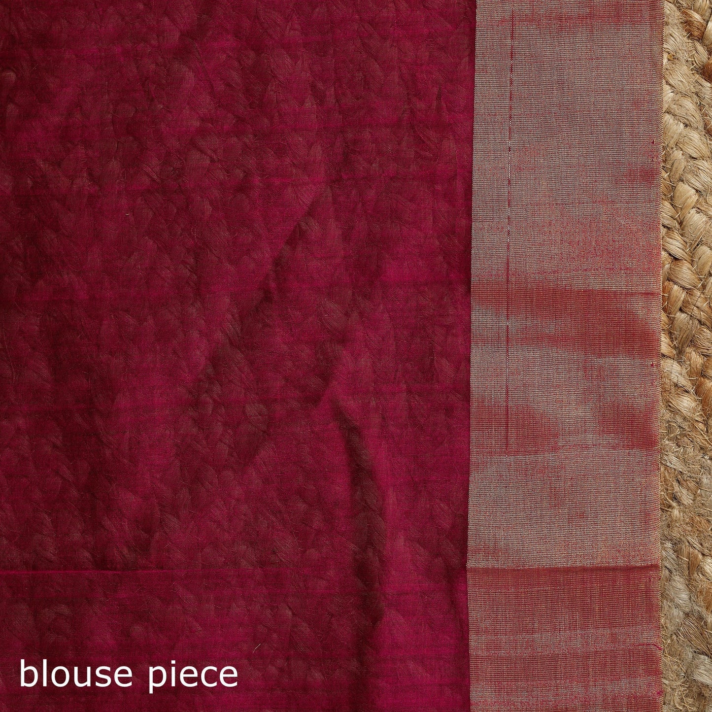 Handloom zari work chanderi silk saree 02 - handcrafted