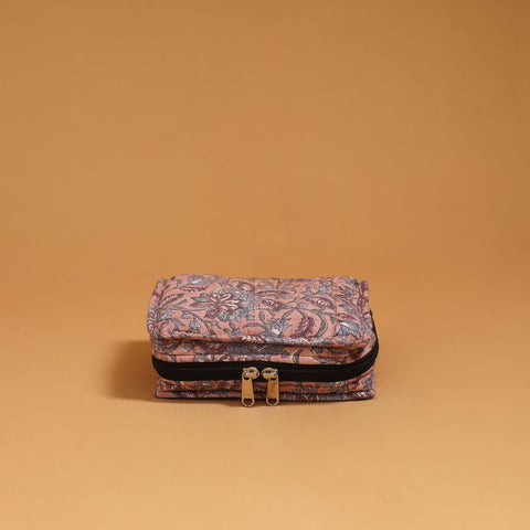 Handmade 4 pockets quilted jewellery bag 14 - handcrafted