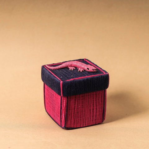  Handmade Coir Jewelry Box - Lizard 