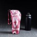  Pink Handmade Cotton 1L Water Bottle Cover
