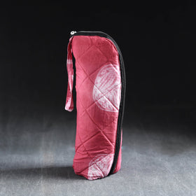 Pink Handmade Cotton 1L Water Bottle Cover