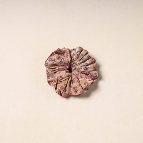 Pink Handmade Cotton Elastic Rubber Band/Scrunchie