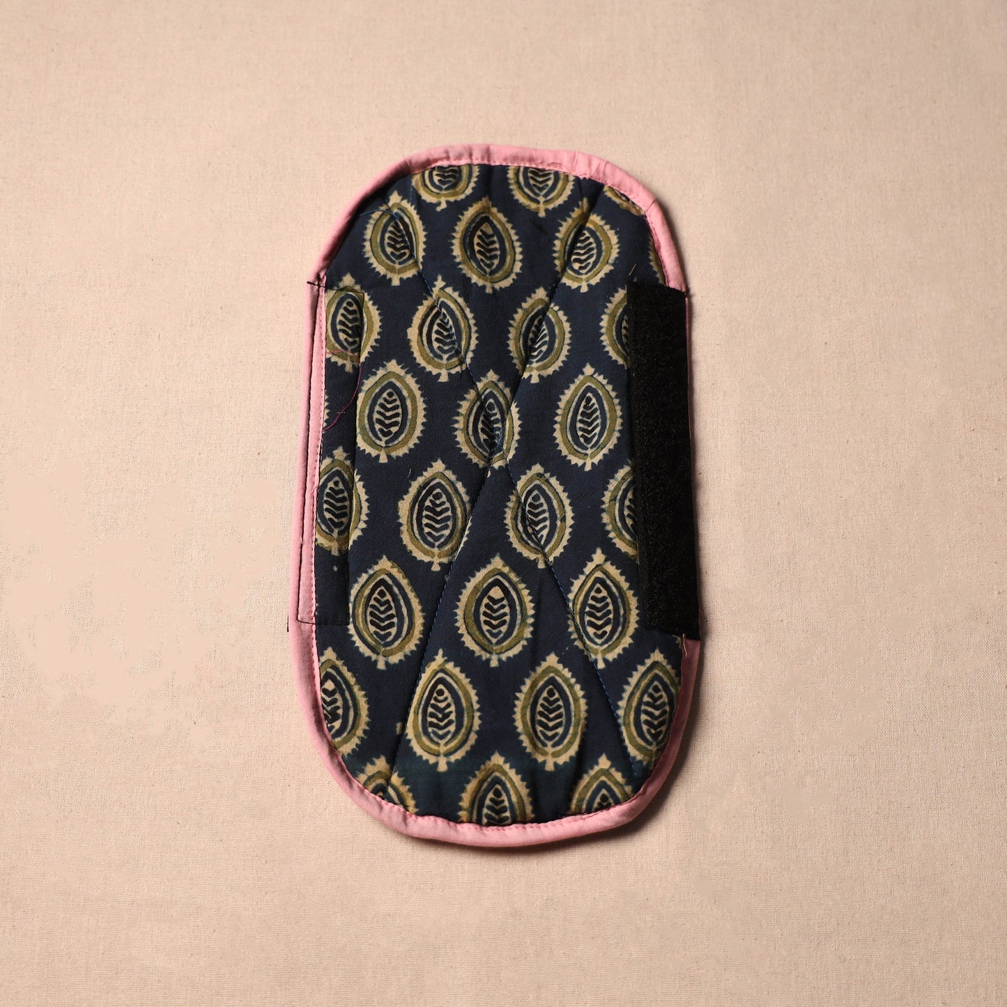Buy Handmade Cotton Pink Fridge Handle Cover