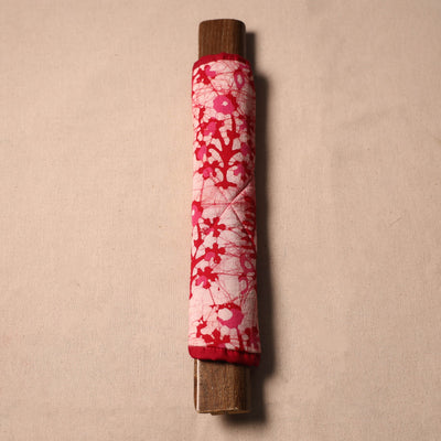 Buy Handmade Cotton Pink Fridge Handle Cover 14