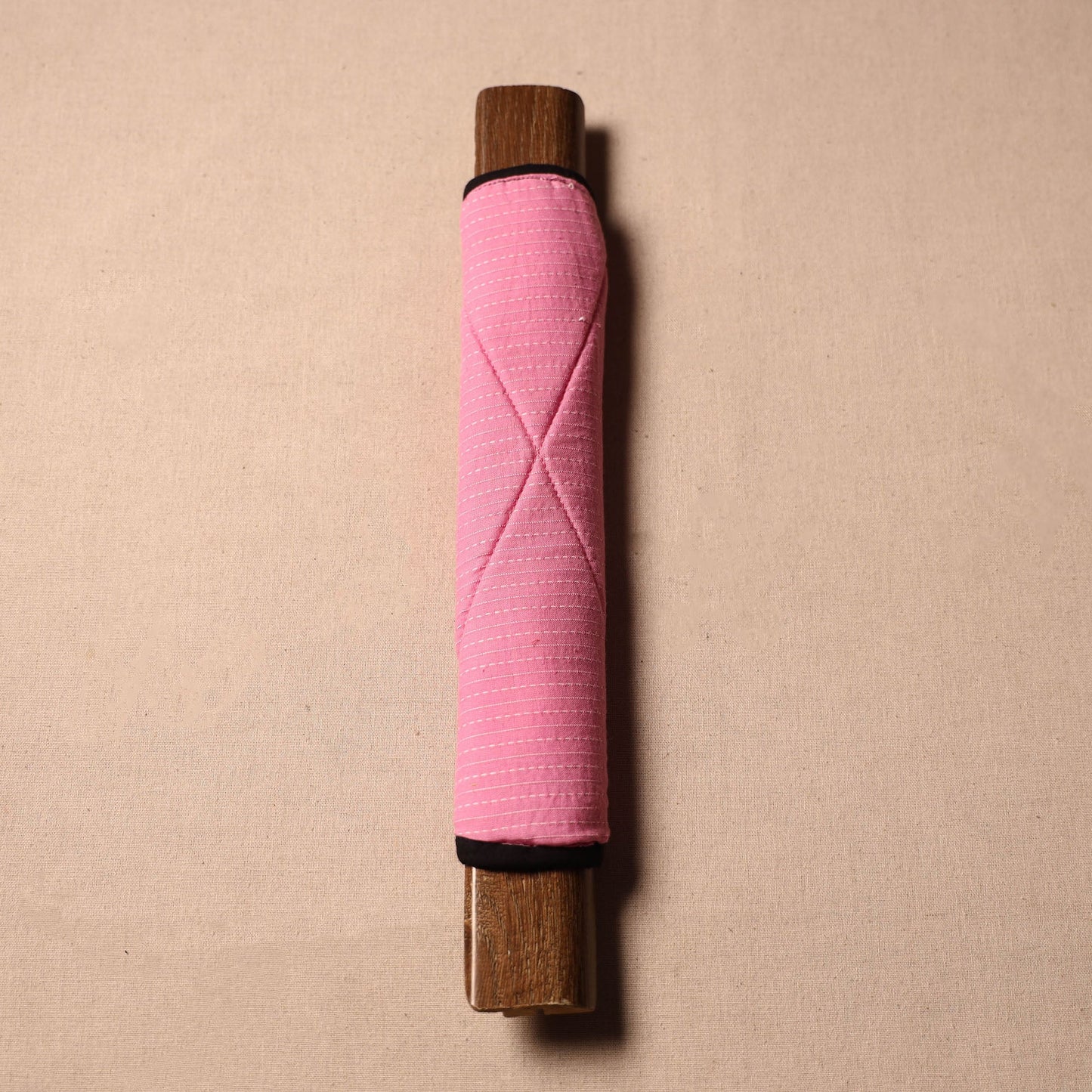 Buy Handmade Cotton Pink Fridge Handle Cover 198