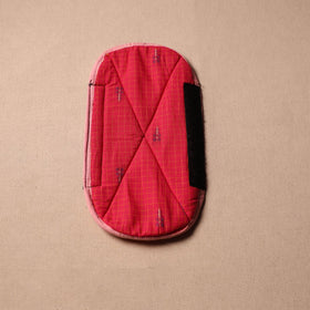 Buy Handmade Cotton Pink Fridge Handle Cover 210