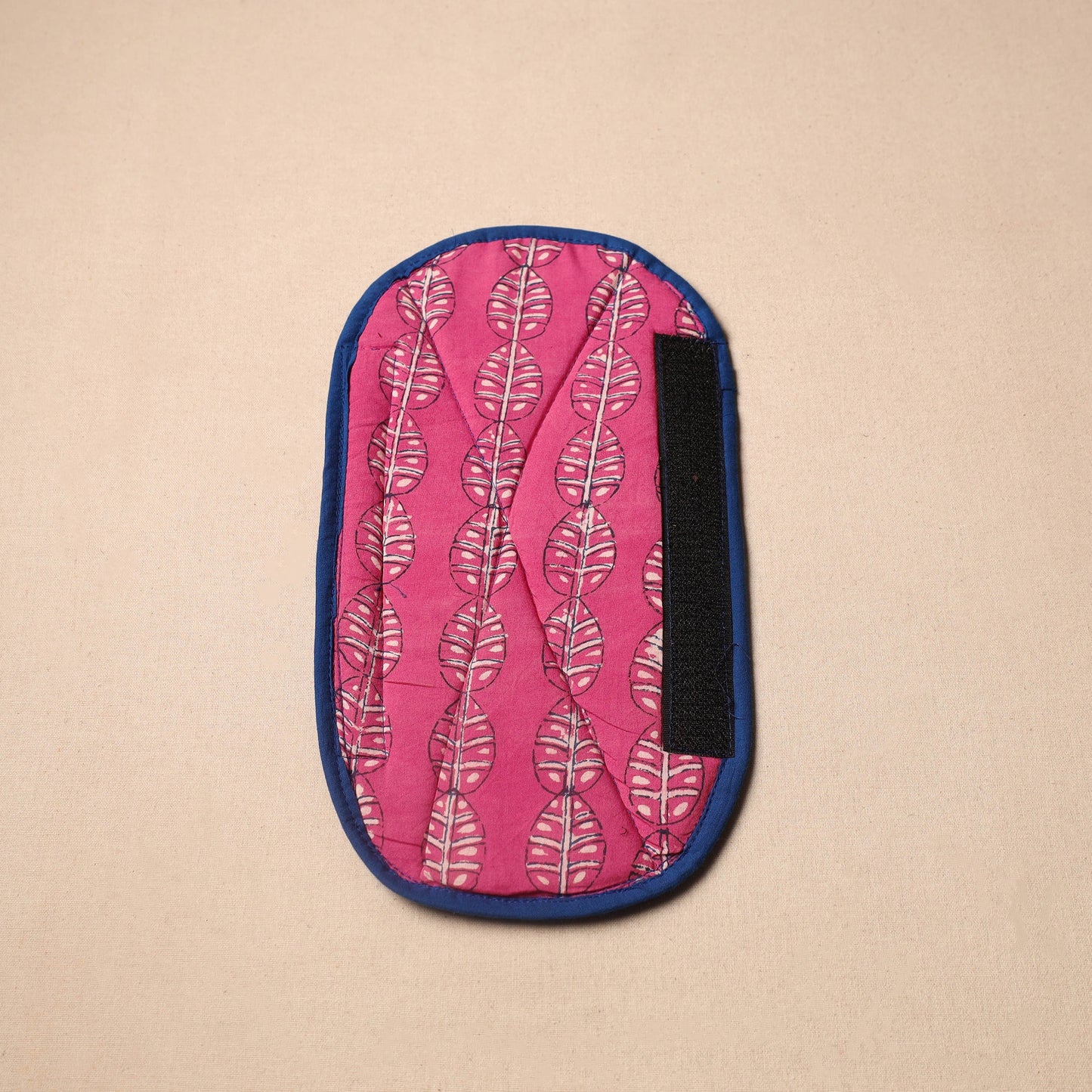 Buy Handmade Cotton Pink Fridge Handle Cover