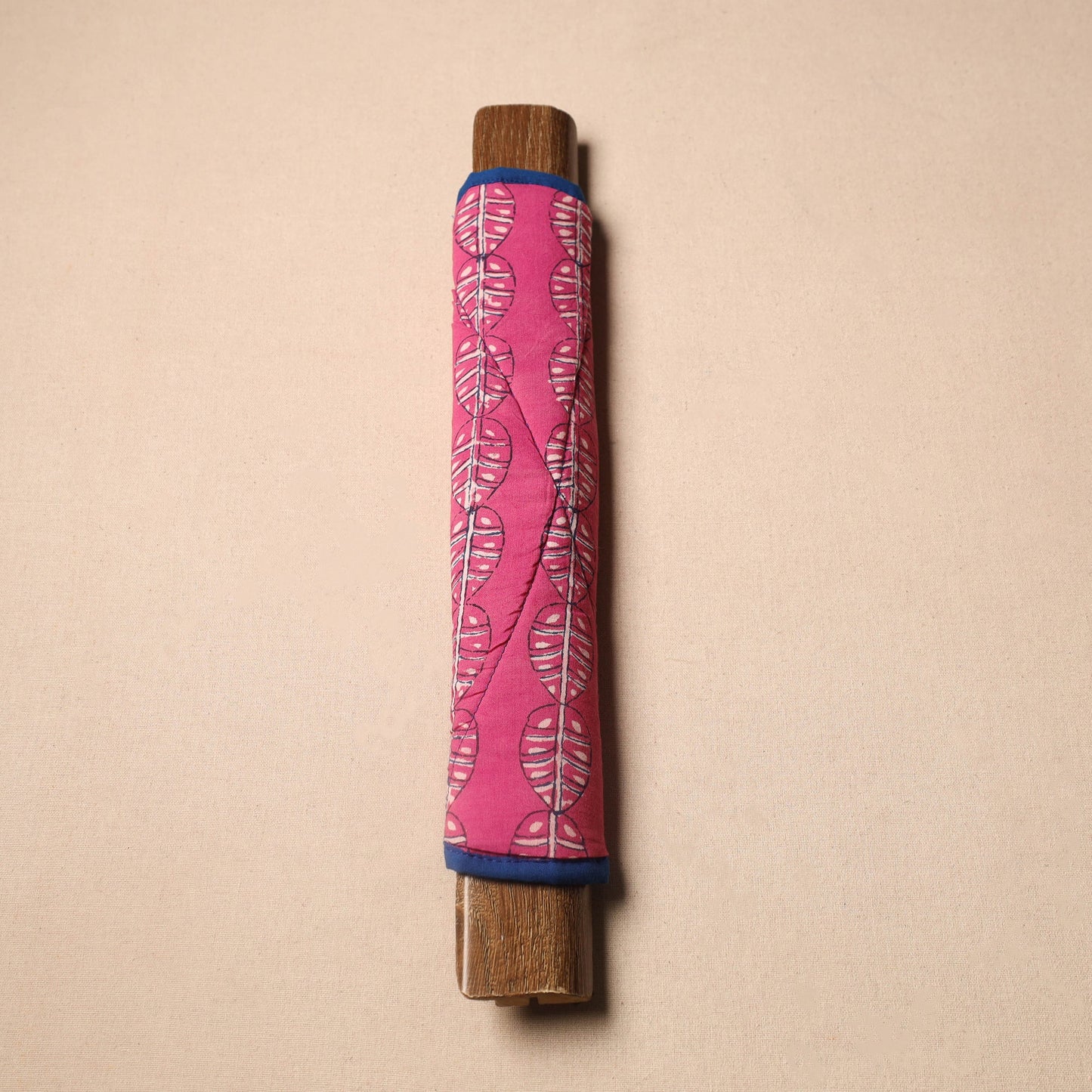 Buy Handmade Cotton Pink Fridge Handle Cover