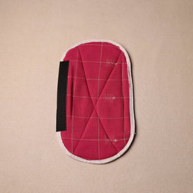 Buy Handmade Cotton Pink Fridge Handle Cover