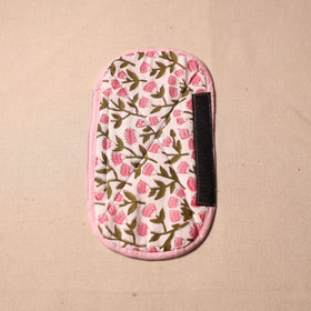 Buy Handmade Cotton Pink Fridge Handle Cover 46