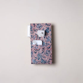 Pink Handmade Cotton Mobile Charging Holder