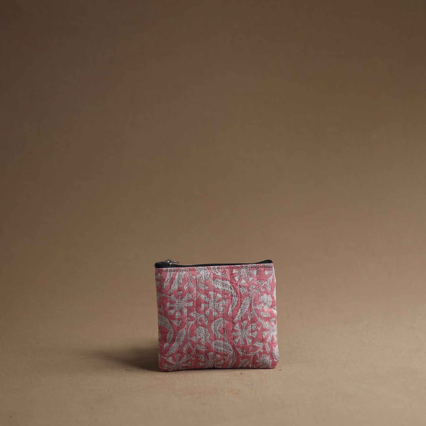 Pink - handmade cotton multipurpose utility pouches (set