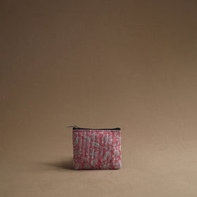 Pink - handmade cotton multipurpose utility pouches (set