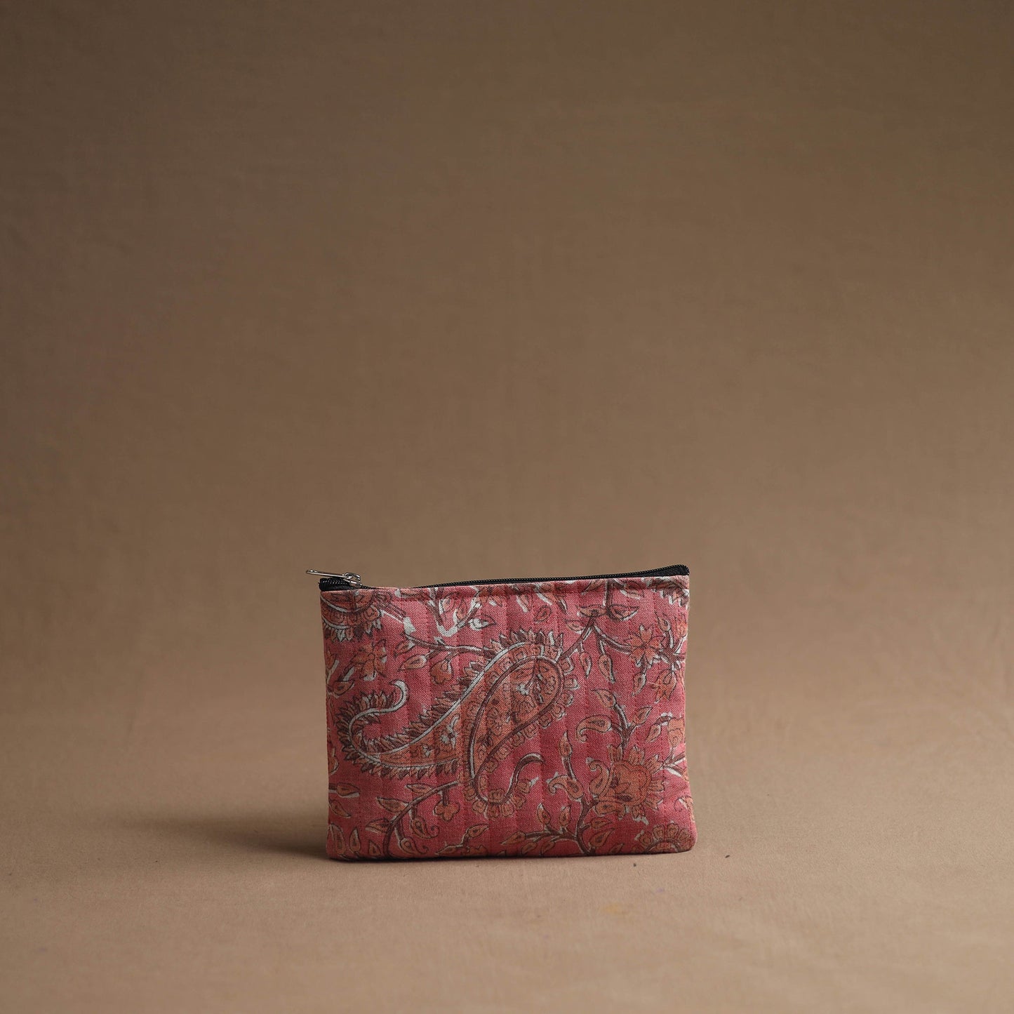 Pink - handmade cotton multipurpose utility pouches (set