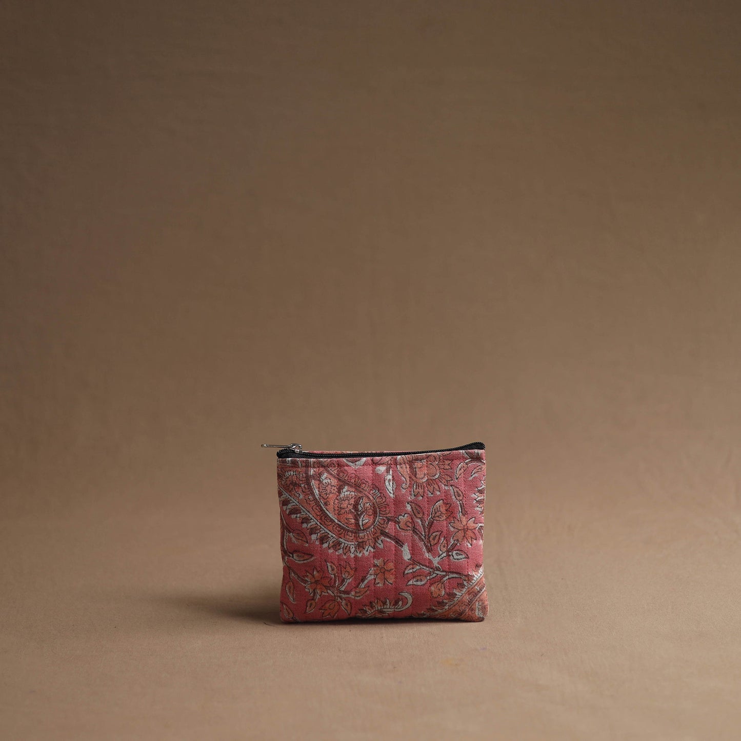 Pink - handmade cotton multipurpose utility pouches (set