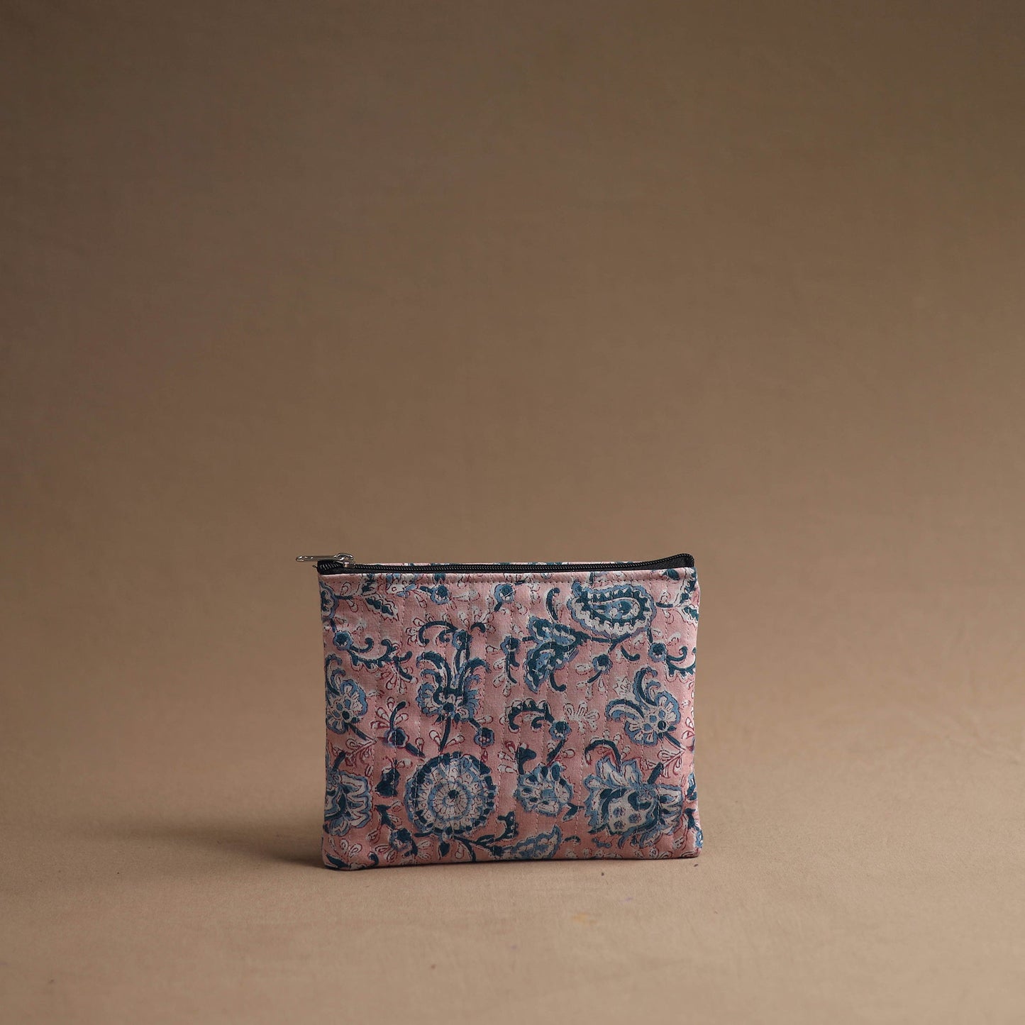 Pink - handmade cotton multipurpose utility pouches (set