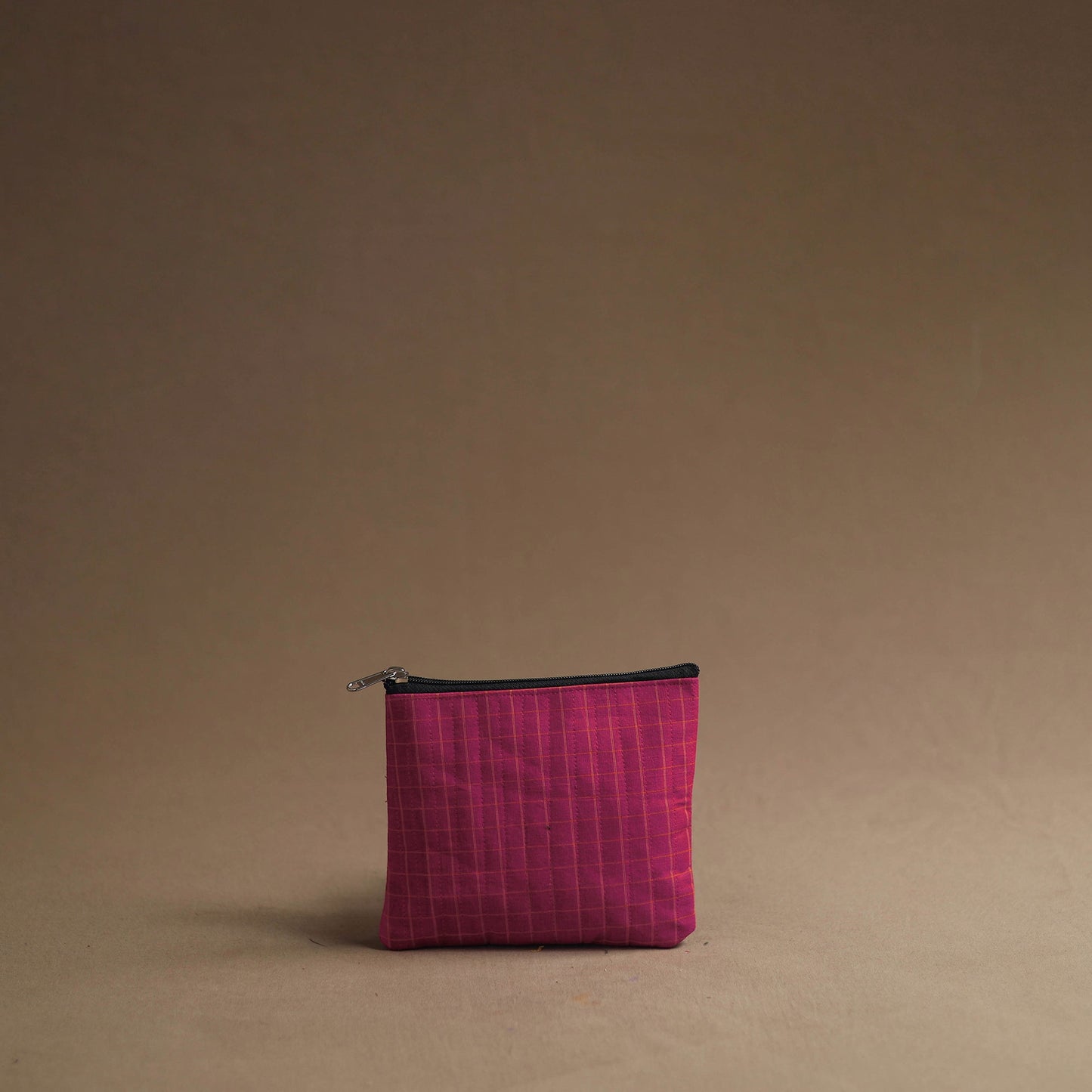 Pink - handmade cotton multipurpose utility pouches (set