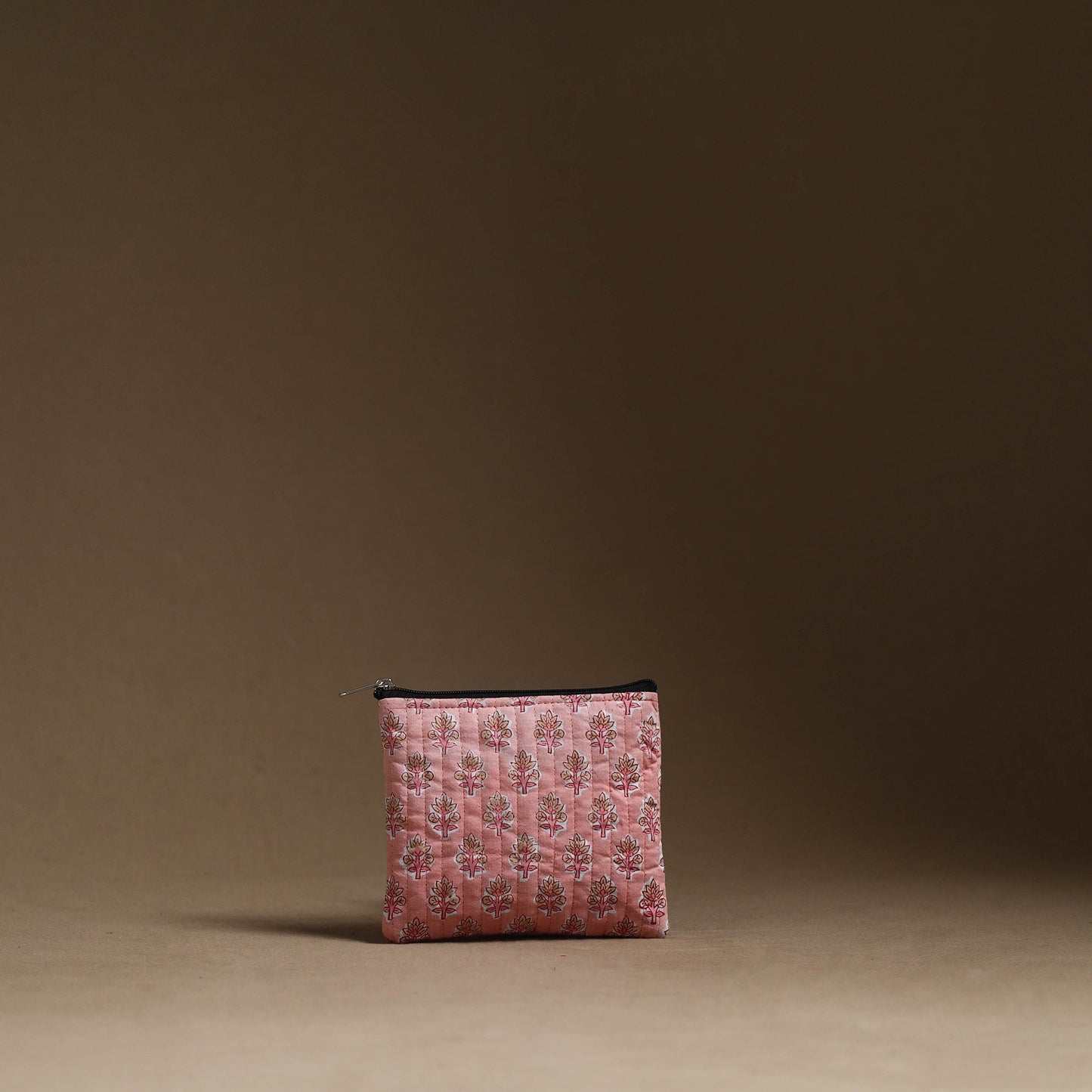 Pink - handmade cotton multipurpose utility pouches (set