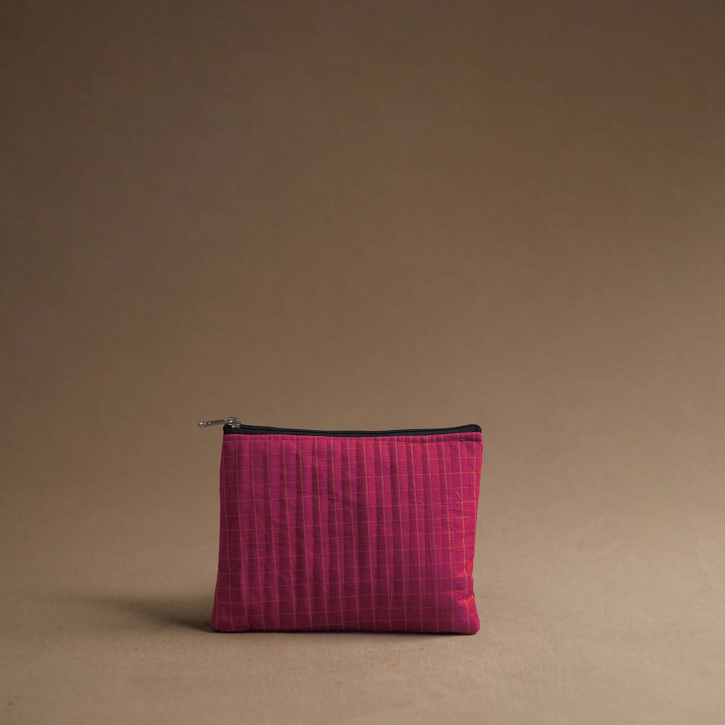 Pink - handmade cotton multipurpose utility pouches (set