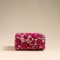  Pink Handmade Cotton Toiletry Bag 