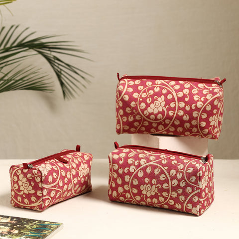  Handmade Cotton Toiletry Bags (Set of 3) 139 