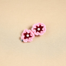  Handmade Crochet Hair Clip 