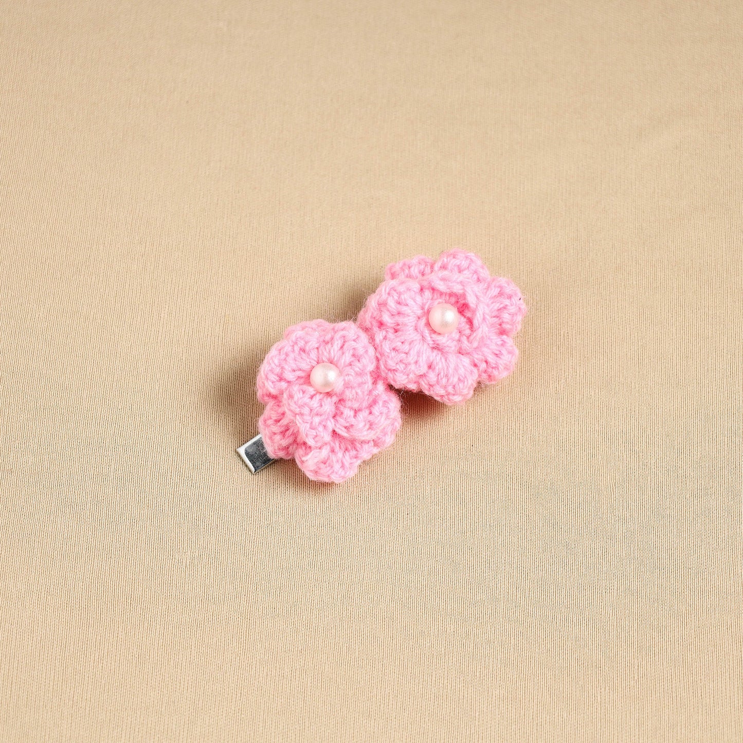  Handmade Crochet Hair Clip 