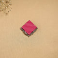 Handmade fabart ghungroo work hair clip 11 - handcrafted