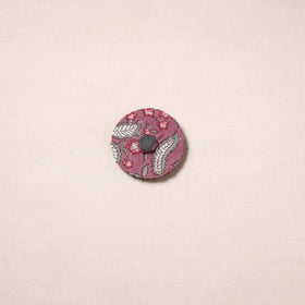 Handmade fabart jute magnet 01 - handcrafted
