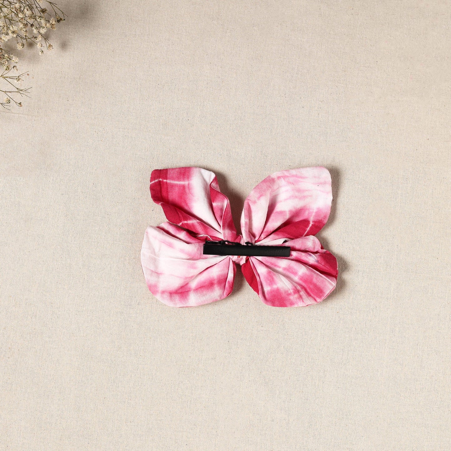  Handmade Fabric Butterfly Hair Clip 